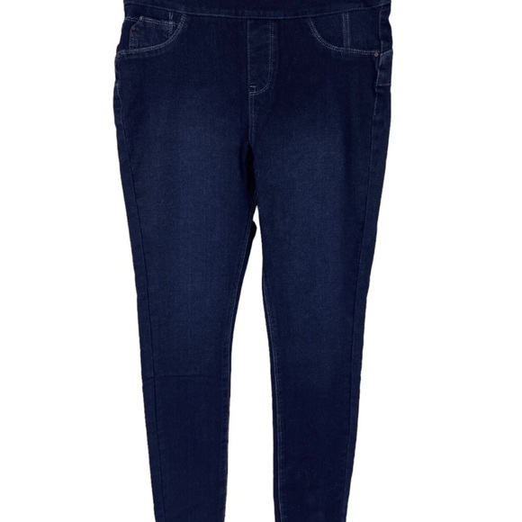 NWT Laurie Felt Cambre Dark Wash Denim Ankle Skinny Pull-On Jeans Size XXS - Picture 1 of 2